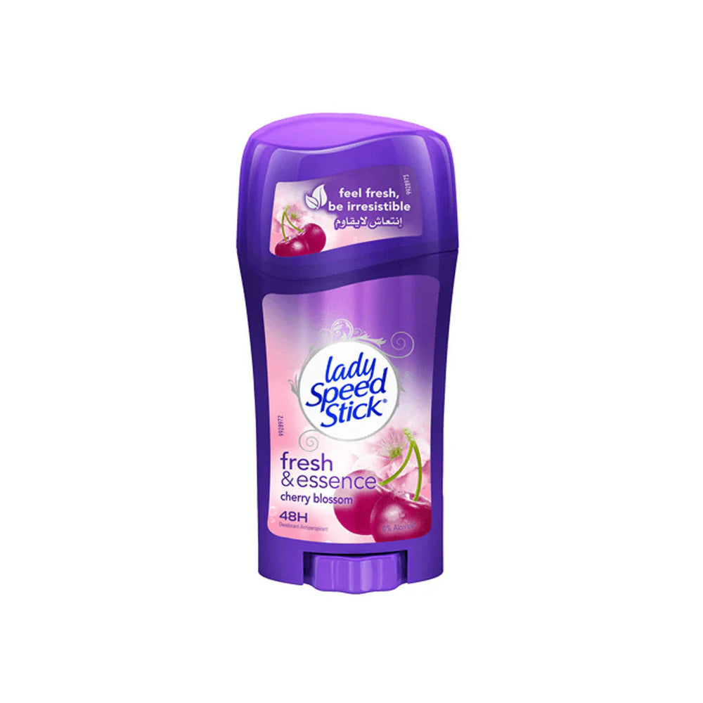 Lady Speed Stick Cherry Blossom Fresh & Essence Deodorant Stick - 65gm