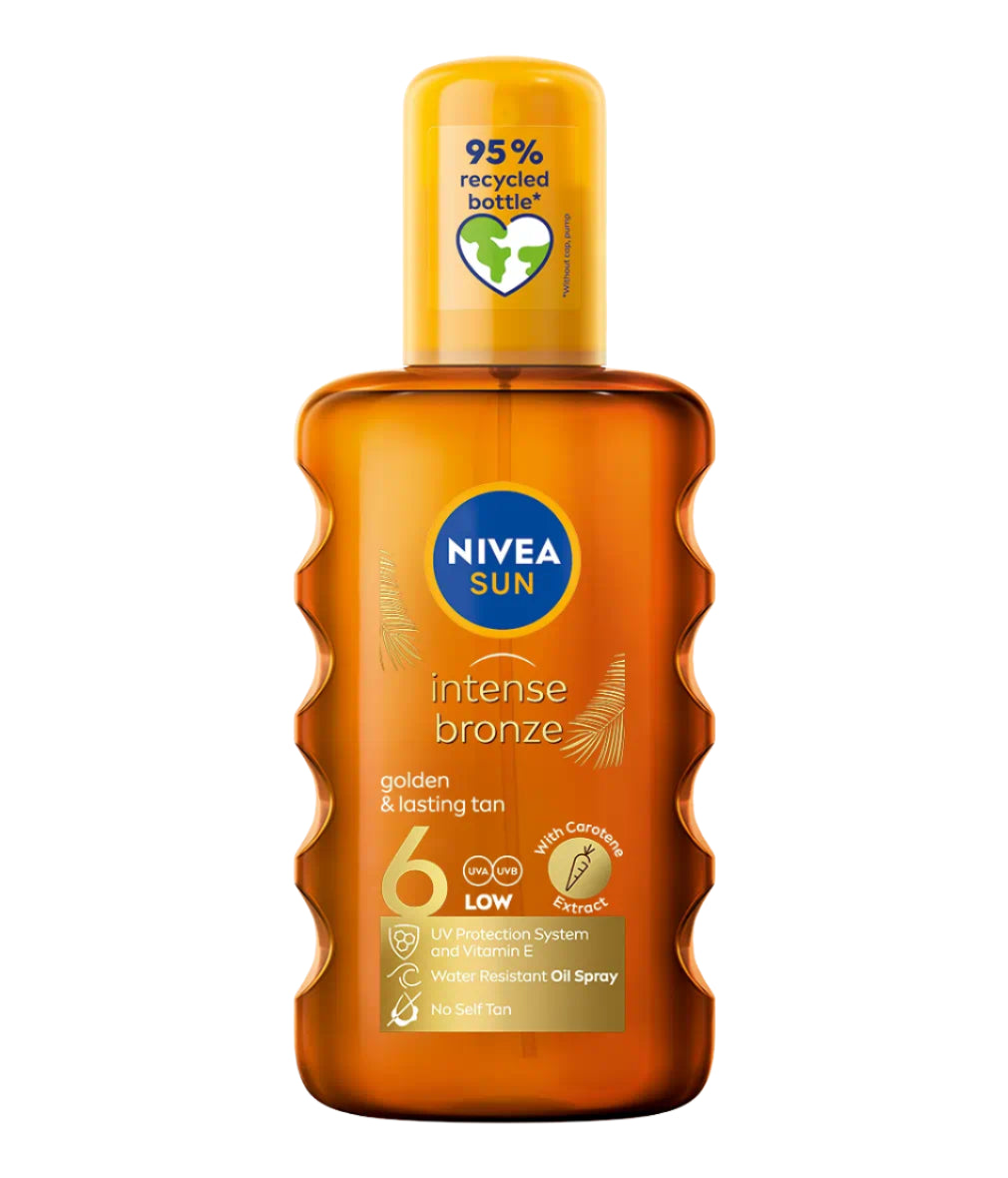 Nivea Sun Intense Bronze Golden & Lasting Tan Oil Spray – 200ml