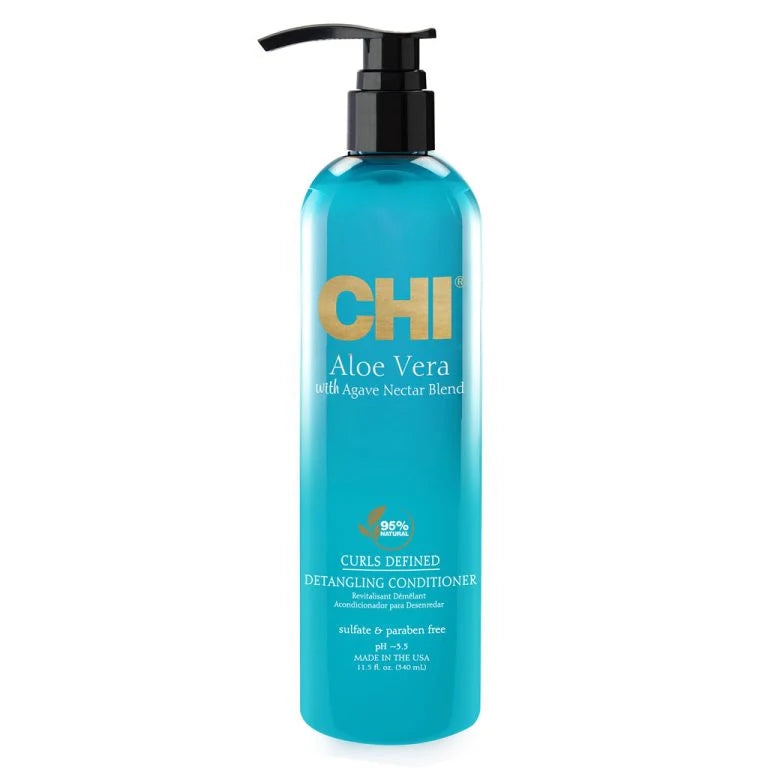 CHI Aloe Vera Curls Defined Detangling Conditioner - 340ml