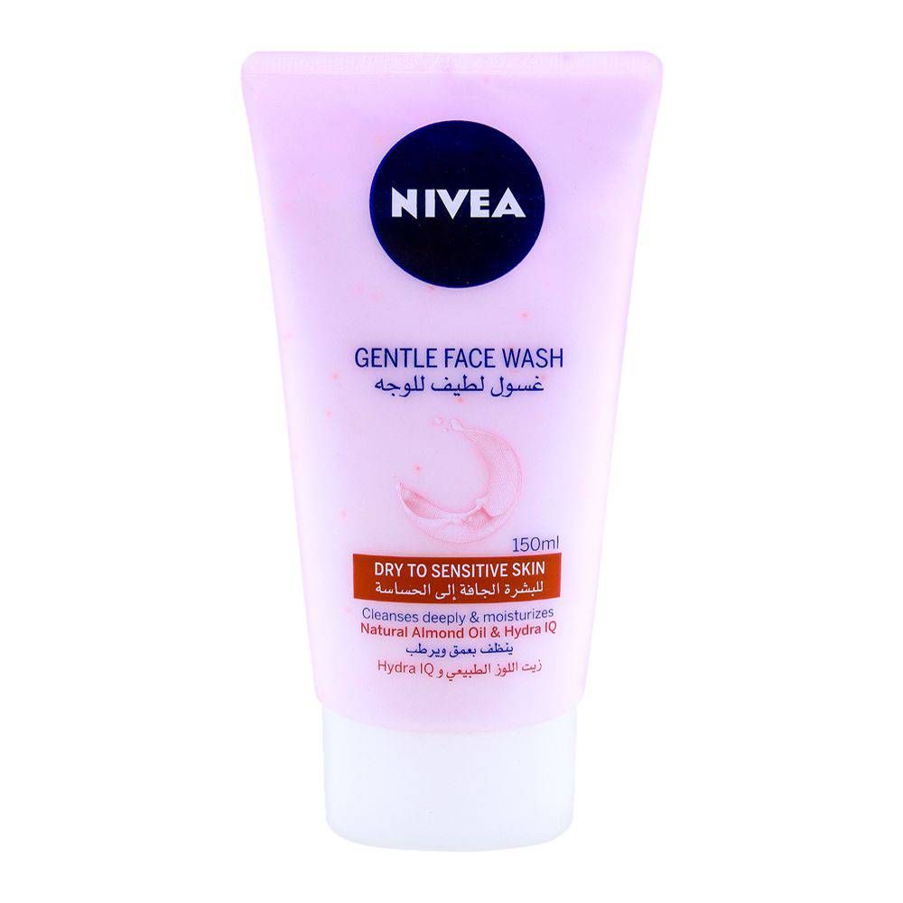Nivea Gentle Face Wash For Dry to Sensitive Skin - 150ml