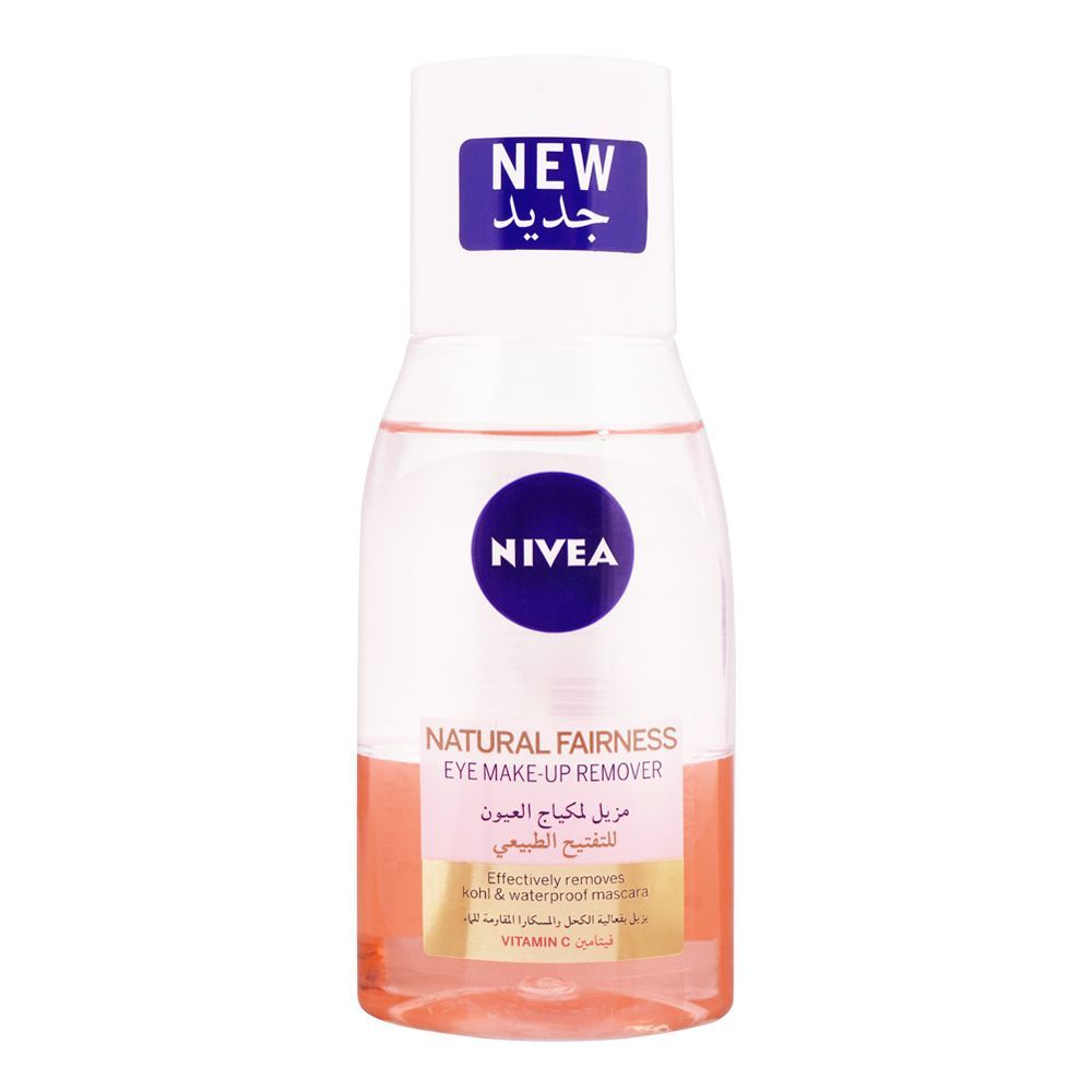 Nivea Natural Fairness Eye Makeup Remover - 125ml