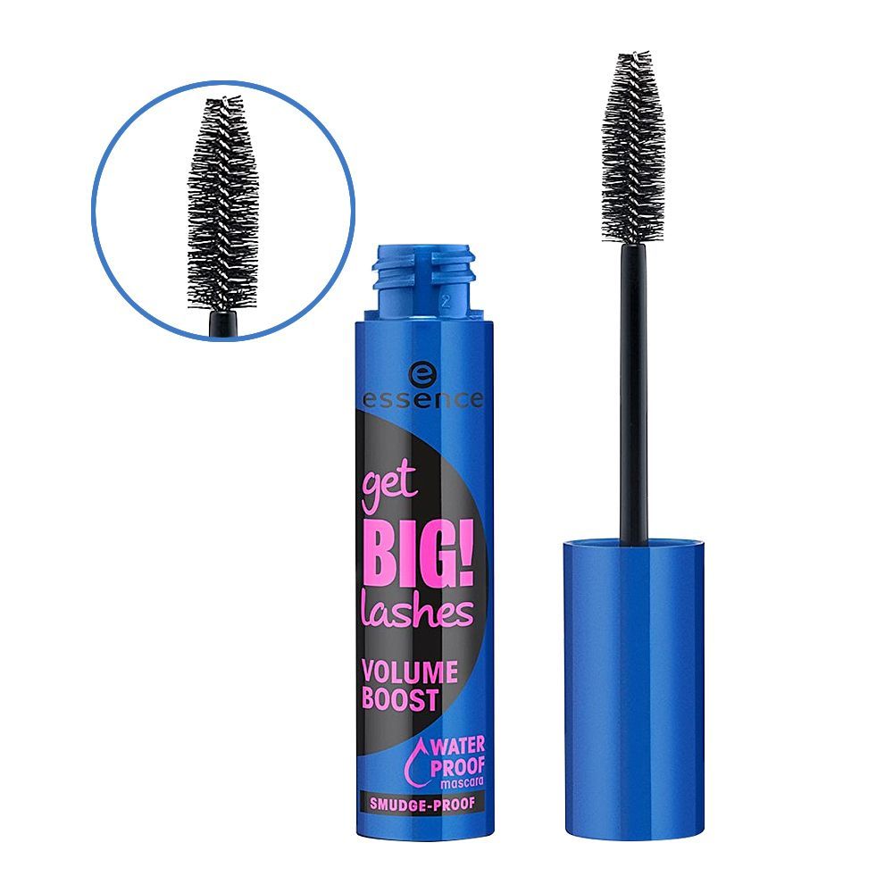Essence Get Big! Lashes Volume Boost Waterproof Mascara - Black - 100g