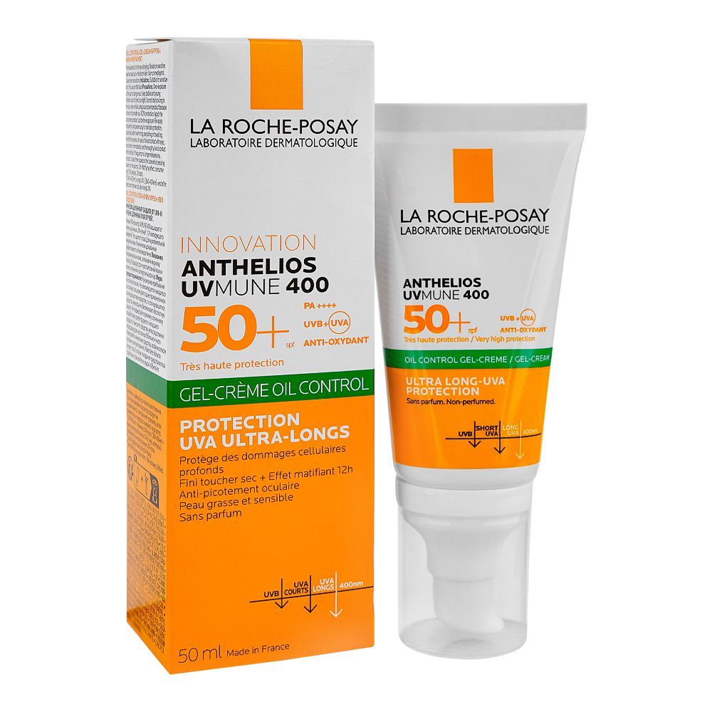 La Roche-Posay Anthelios Uvmune400 Oil Control Gel-Cream SPF50+ - 50ml