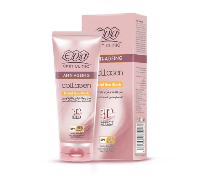 Eva Collagen Facial Sun Block SPF 50+ - 50ml