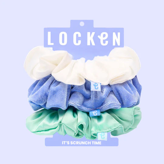 Locken Scrunchies Trio - 100g