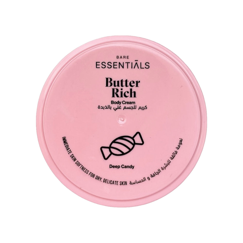 Essentials - Butter Rich Body Cream - Deep Candy - 125 ML