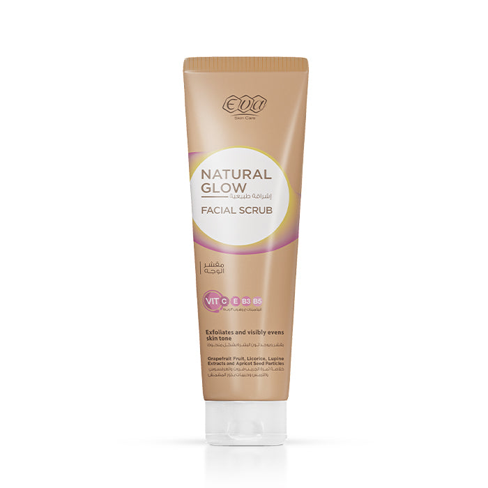 Eva Natural Glow Facial Scrub - 100gm