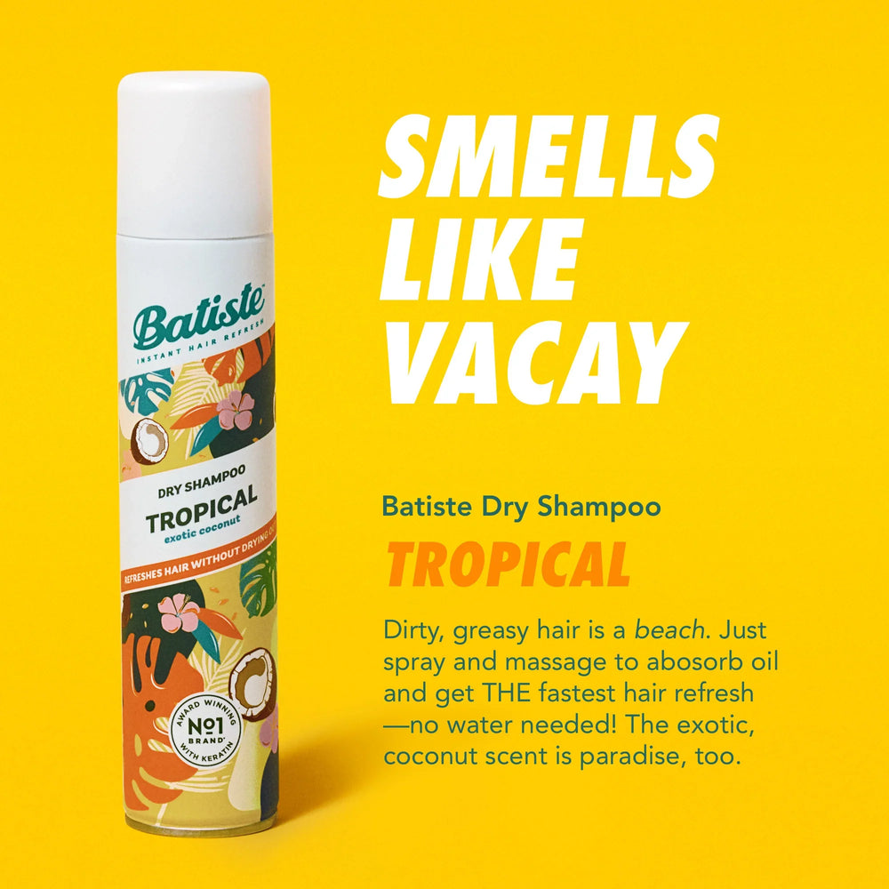 Batiste Dry Shampoo Tropical Scent - 200ml