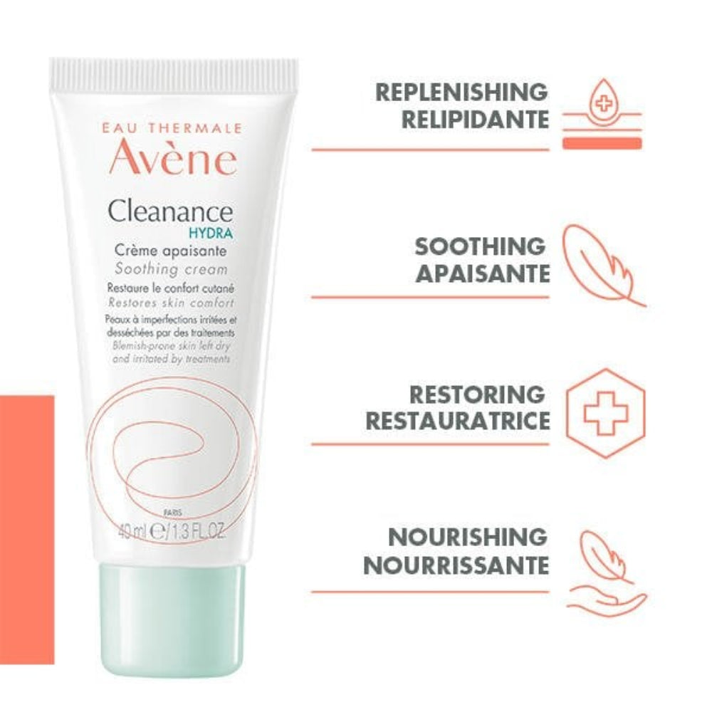 Avene Cleanance Hydra Soothing Cream - 40ml