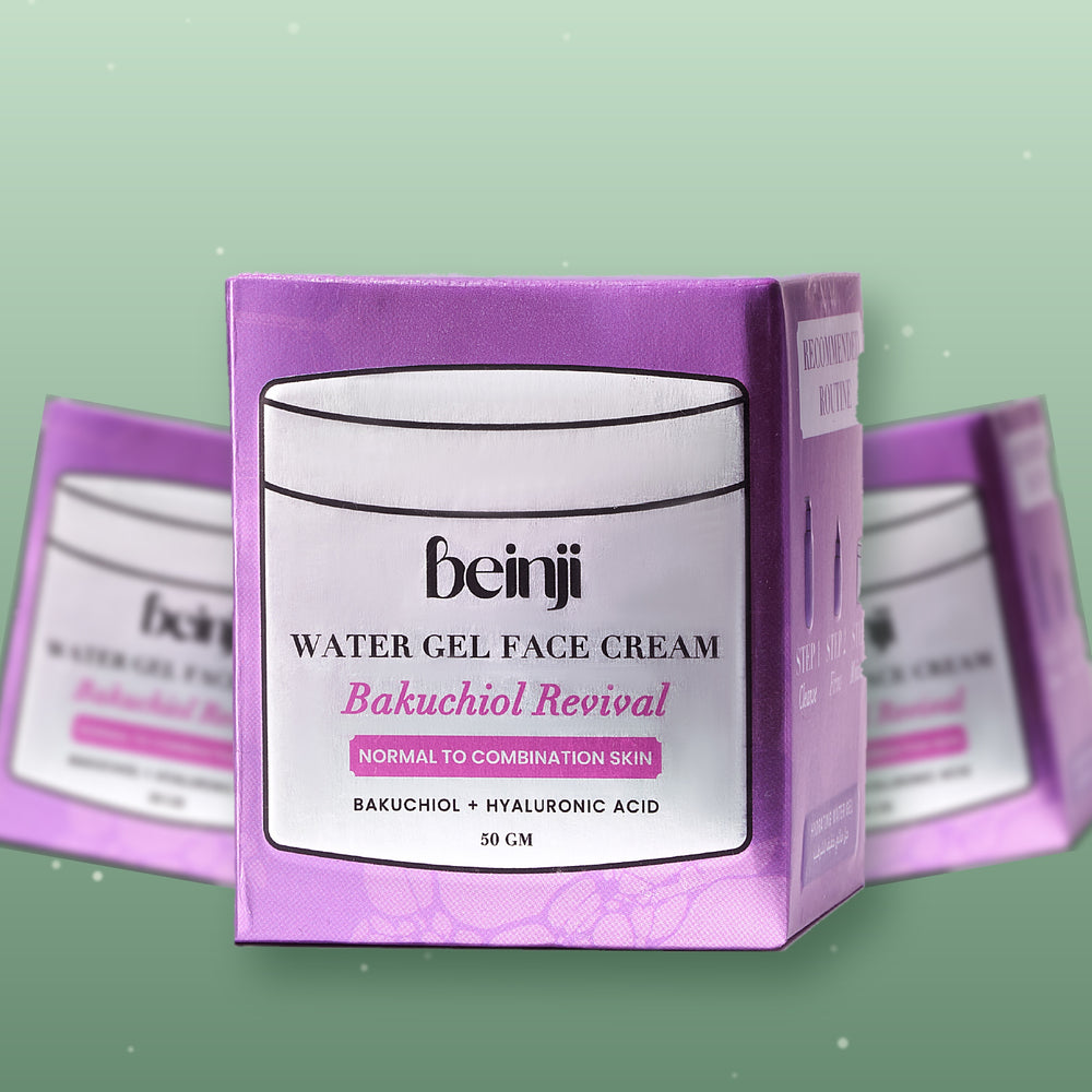 Beinji - Water Gel Face Cream Bakuchiol Revival - 50 ML