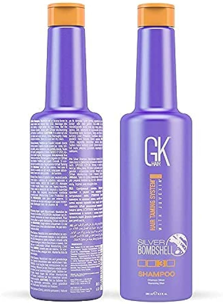 GK Global Keratin Silver Shampoo Bombshell - 280ml