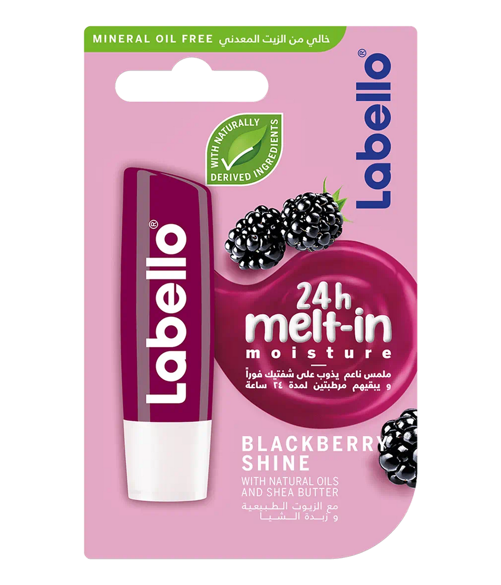 Labello 24h Melt-IN Moisture Black Berry Shine Lip Balm