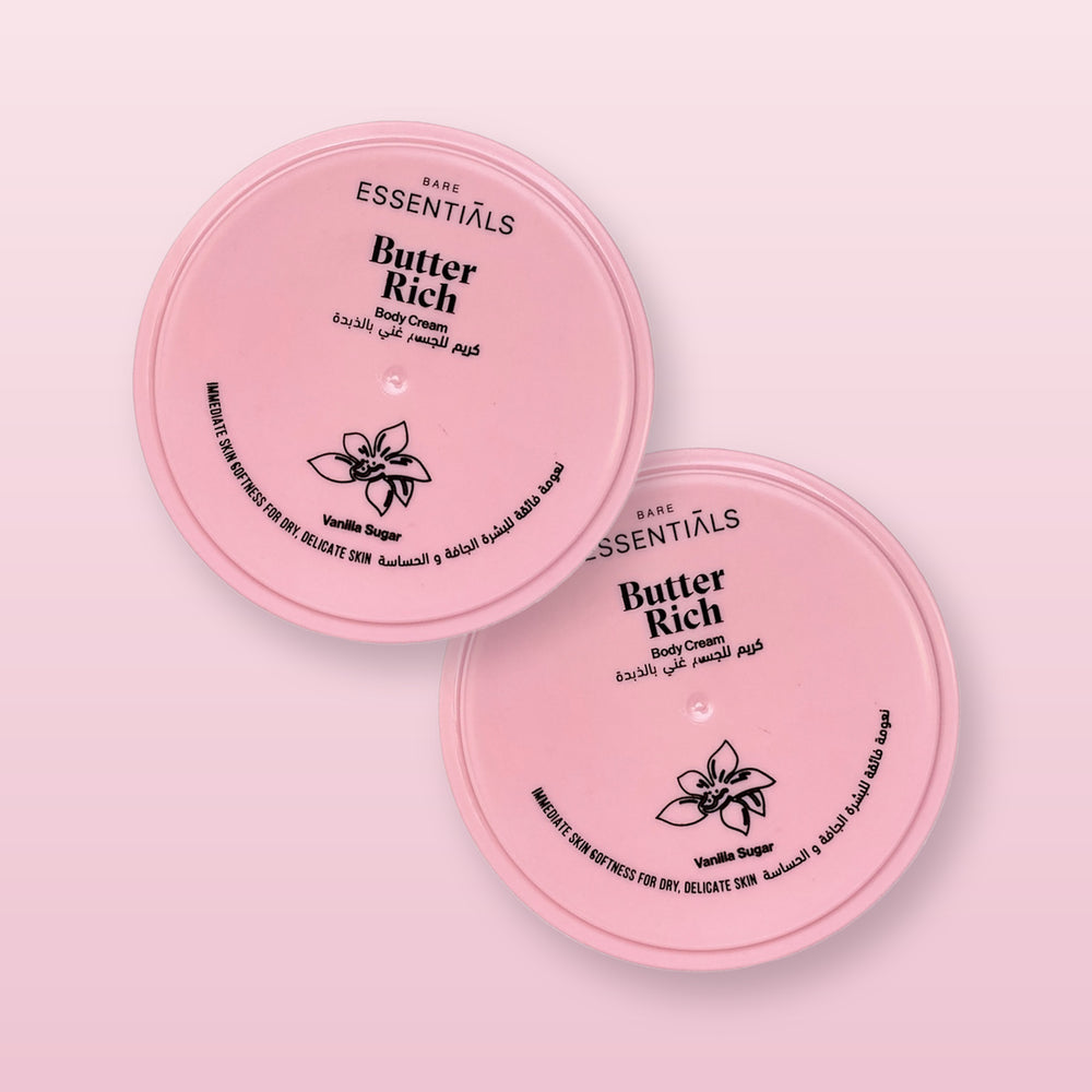 Essentials - Butter Rich Body Cream - vanilla Sugar - 125 ML