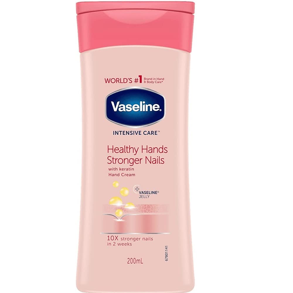 Vaseline Healthy Hands and Stronger Nails Hand Lotion - 200ml