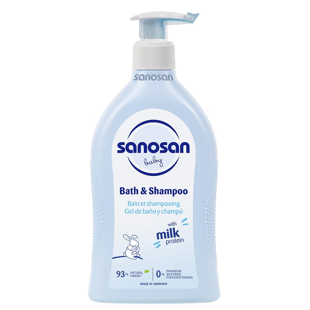 Sanosan Baby Bath & Shampoo - 500ml