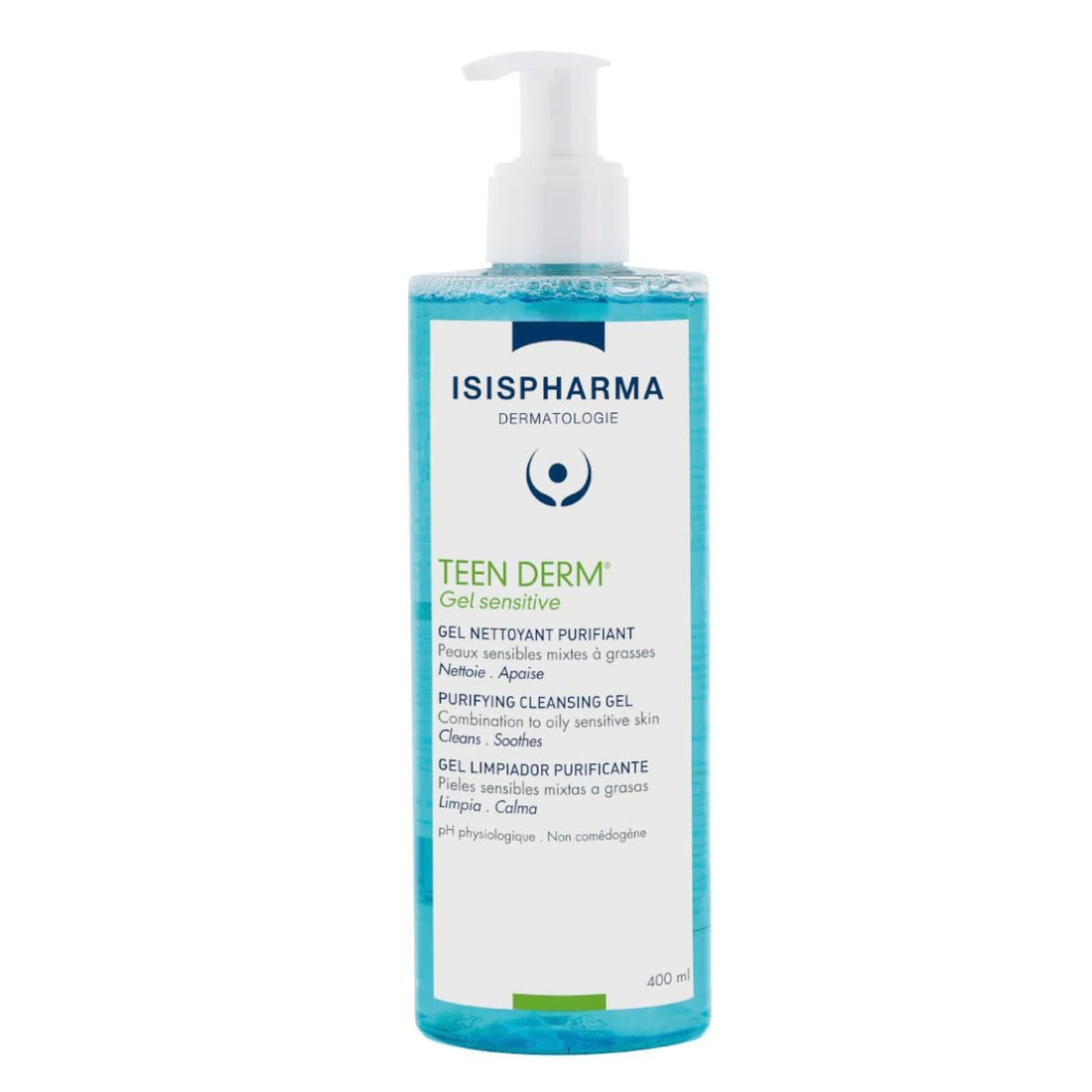 Isispharma Teen Derm Gel sensitive 400ml