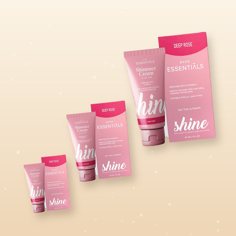 Essentials - Shimmer Cream - Deep Rose (Shine Collection) 30 ML