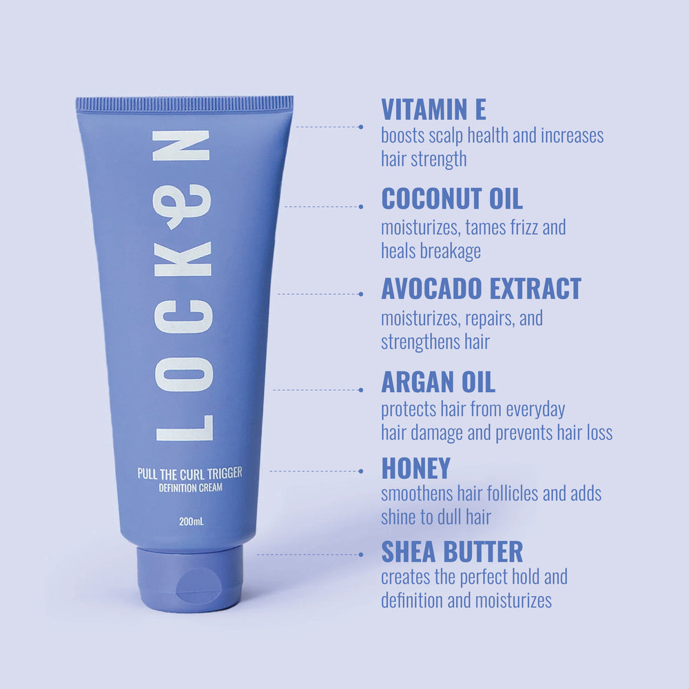 Locken Pull The Curl Trigger Definition Cream 200ml