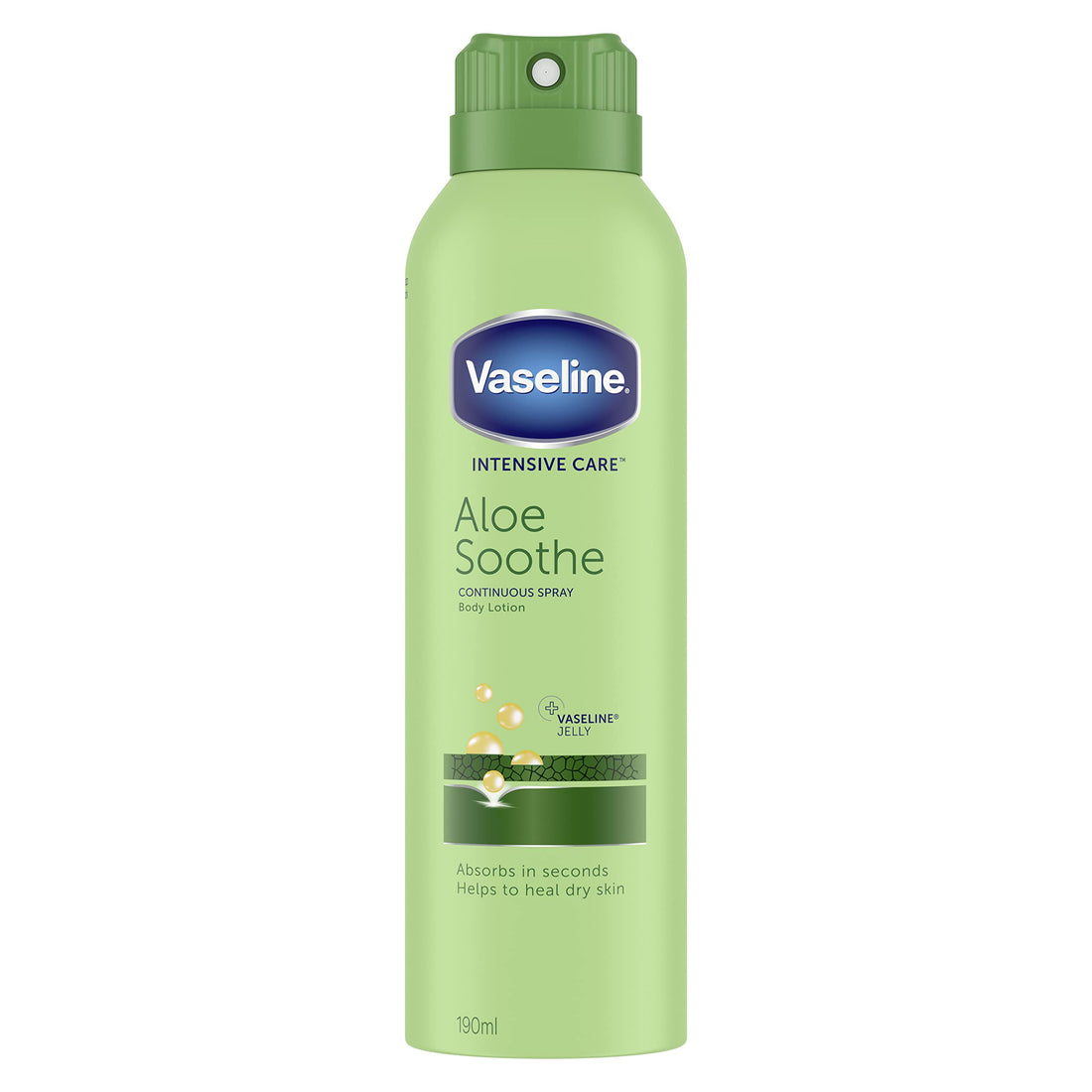 Vaseline Intensive Care Spray Moisturiser Aloe Soothe - 190ml