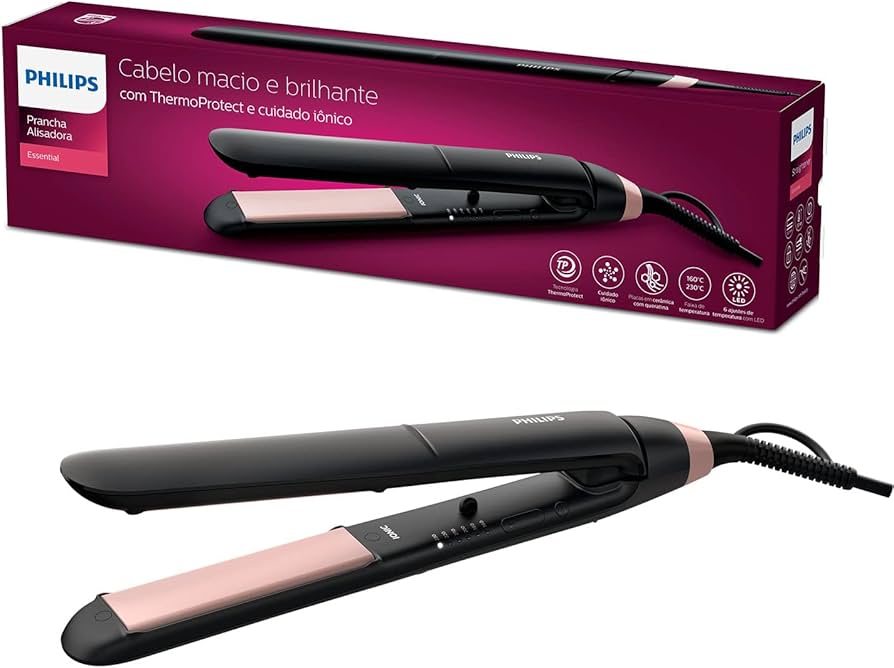 Philips Straight Care Essential Thermoprotect Straightener – BHS378/00 - 200g