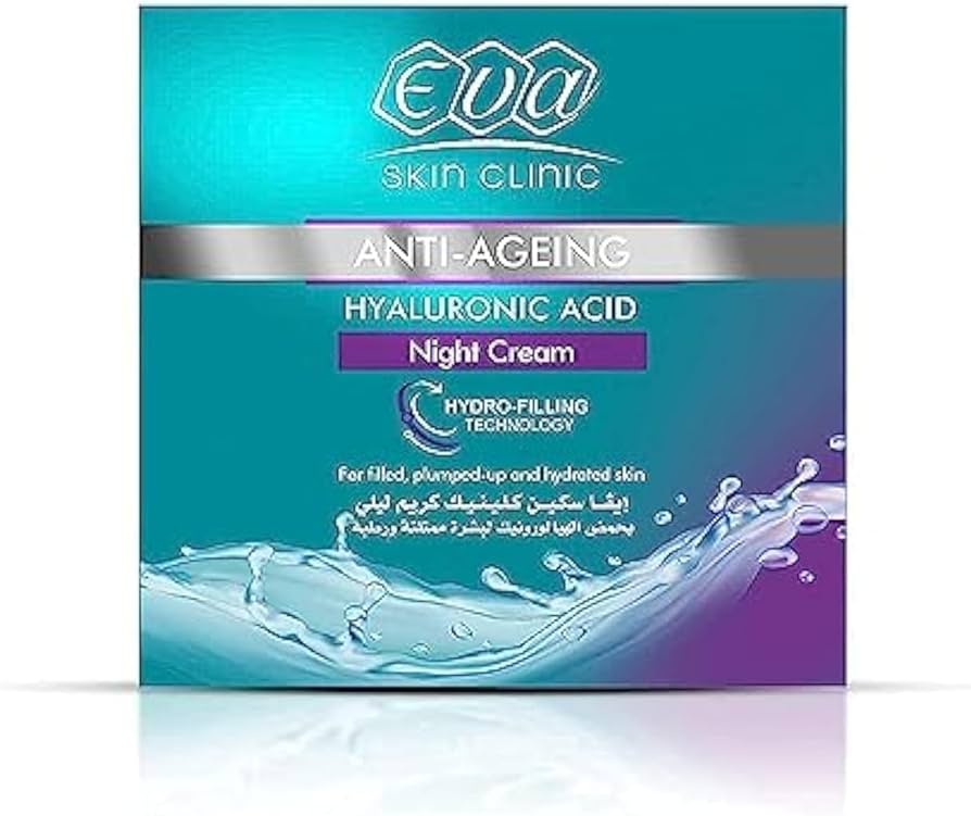 Eva Anti-Ageing Hyaluronic Acid Night Cream - 45ml