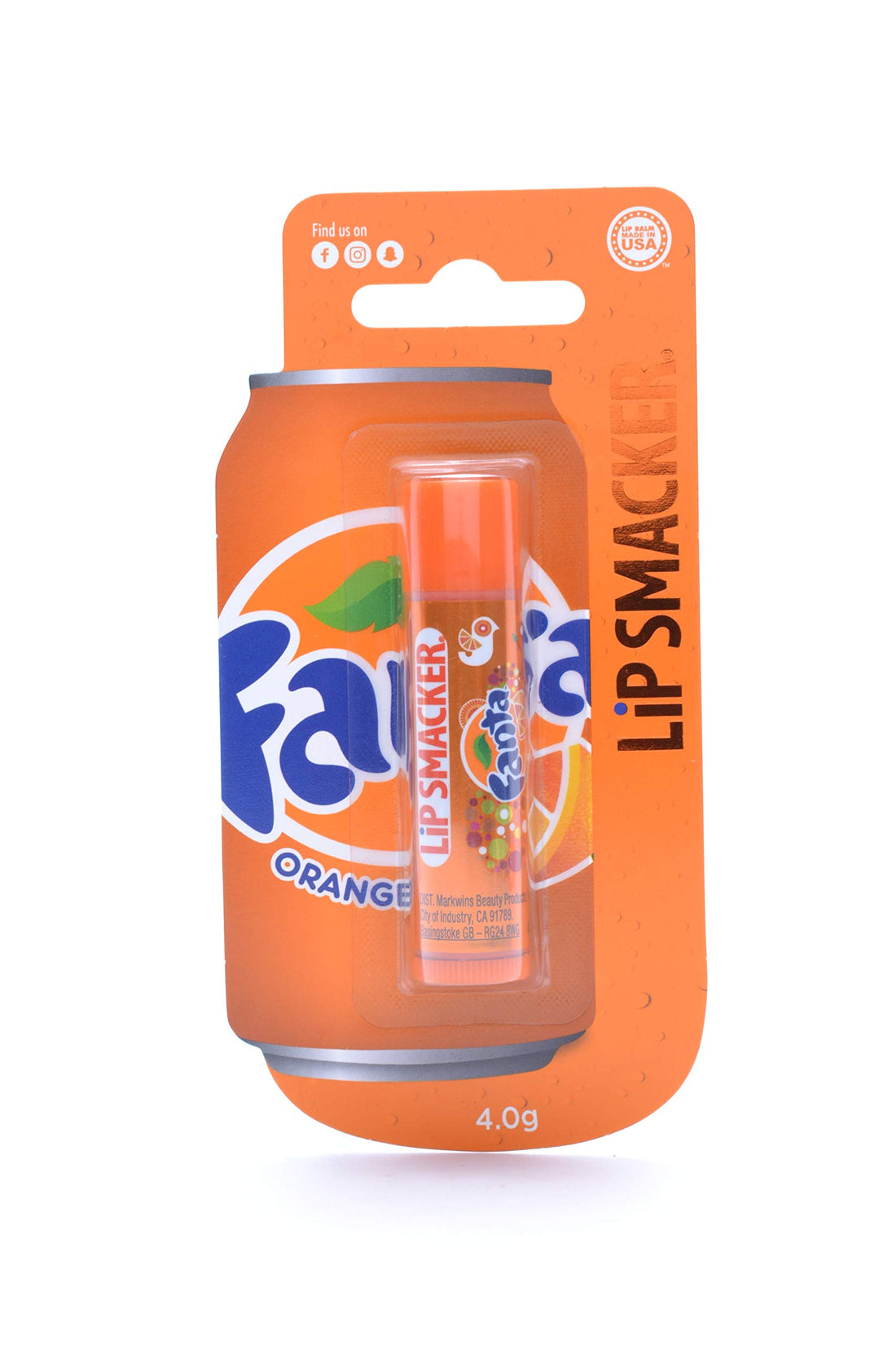 Lip Smacker Fanta Orange Lip Balm - 4gm