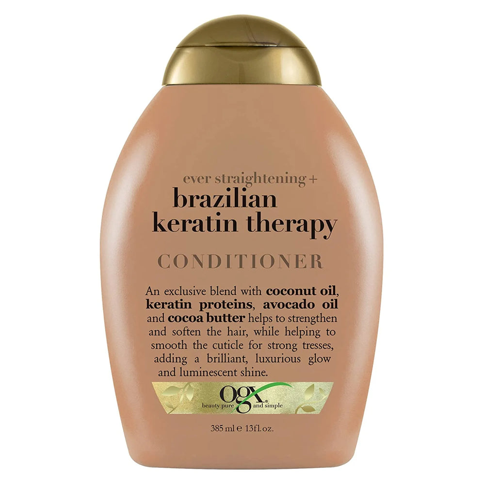 OGX Ever Straightening+ Brazilian Keratin Therapy Conditioner - 385ml
