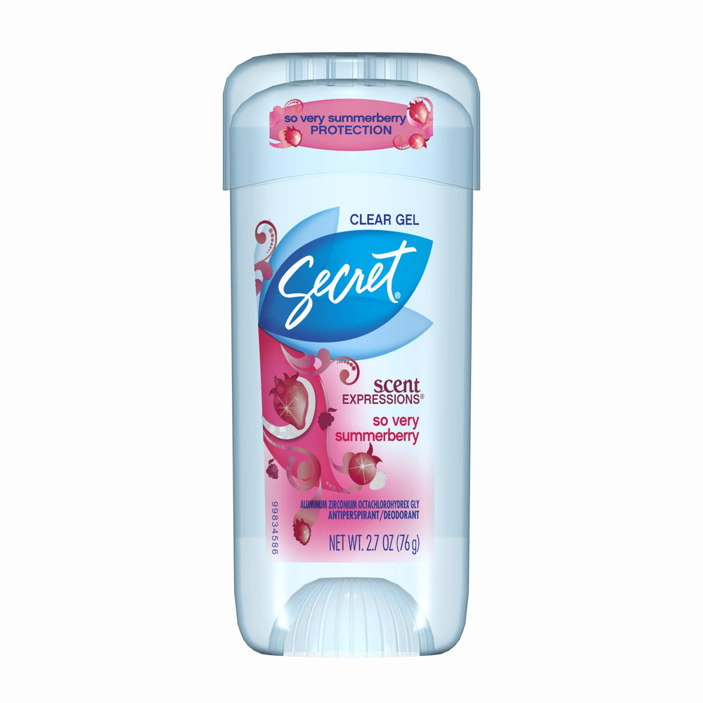 Secret Summerberry Antiperspirant Deodorant Gel - 76gm