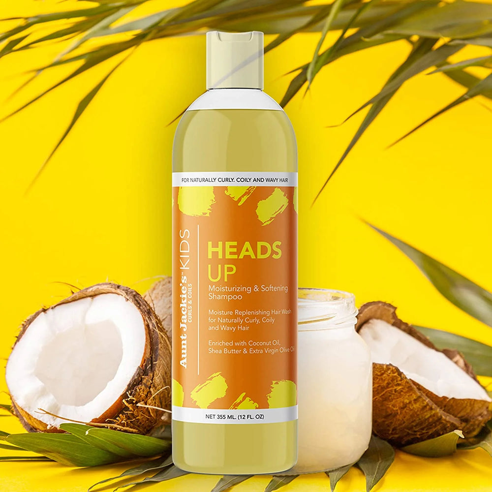 Aunt Jackies Kids Heads Up Moisturising & Softening Shampoo - 355ml