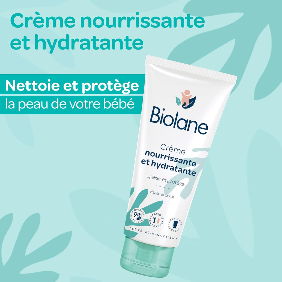 Biolane Baby Nourishing & Moisturizing Cream - 100ml