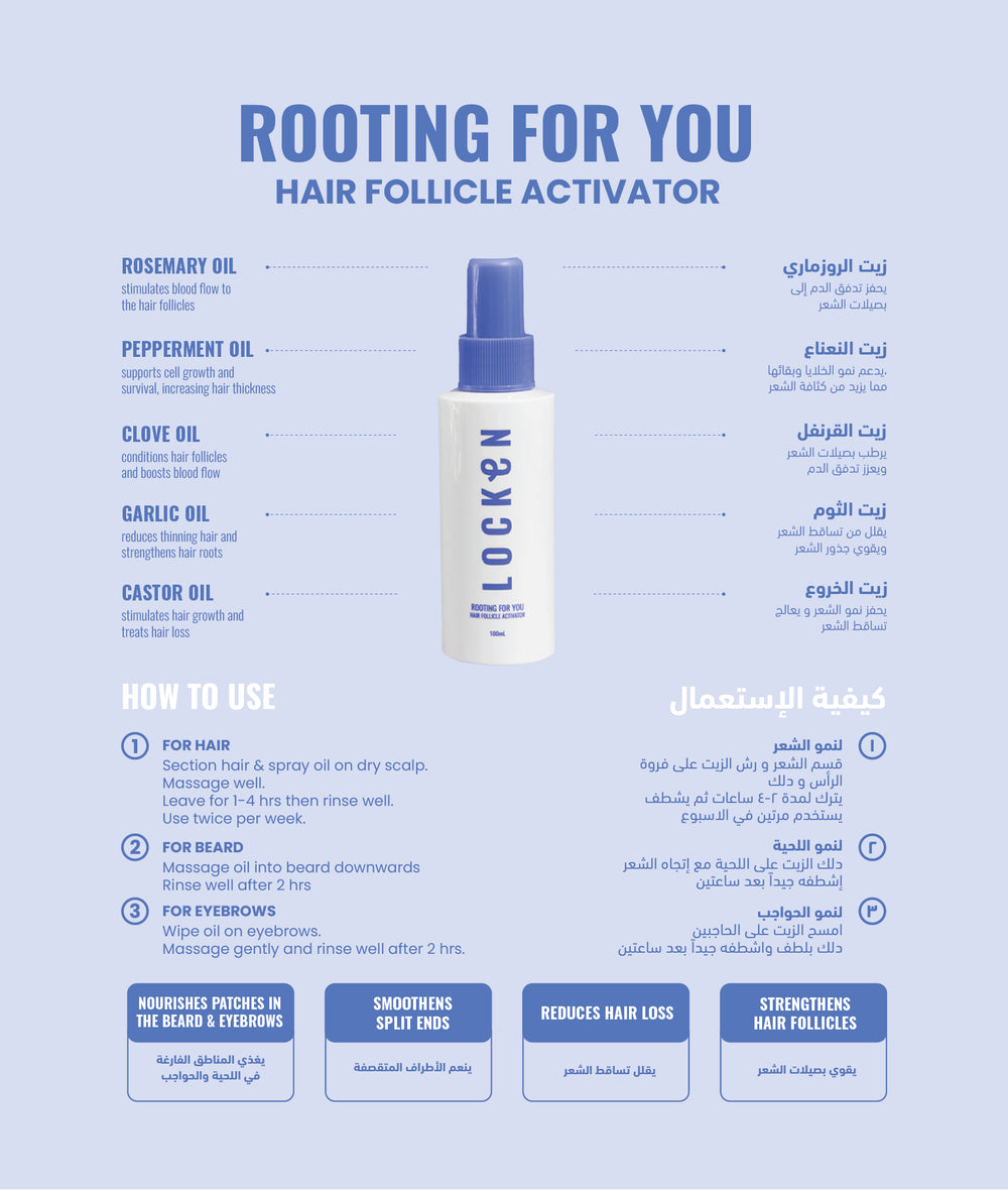 Locken Rooting For You Hair Follicle Activator 100ml