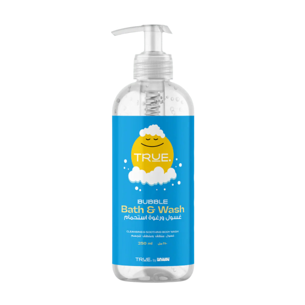 True By Lanalou Coconut Breeze Bubble Bath & Wash Gel - 250ml