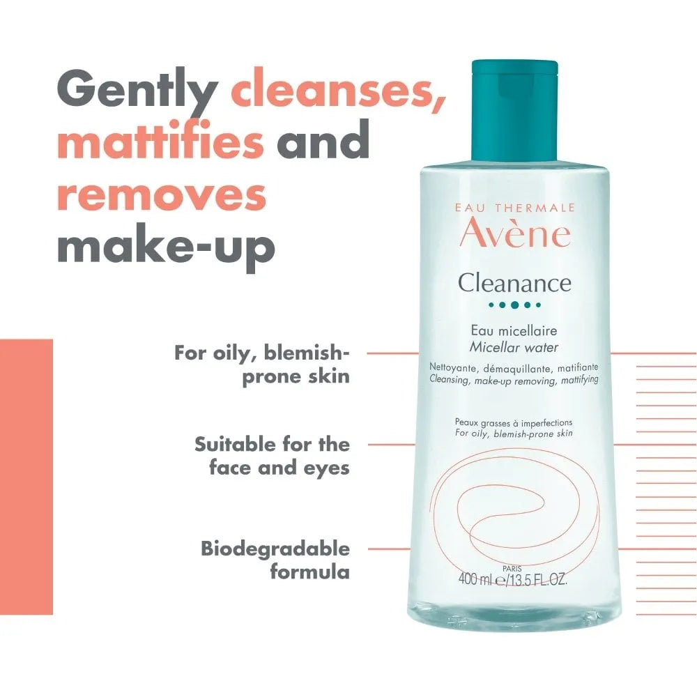 Avene Cleanance Micellar Water - 400ml