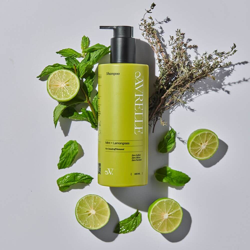 Avrelle Lemongrass + Mint Shampoo – 400ml
