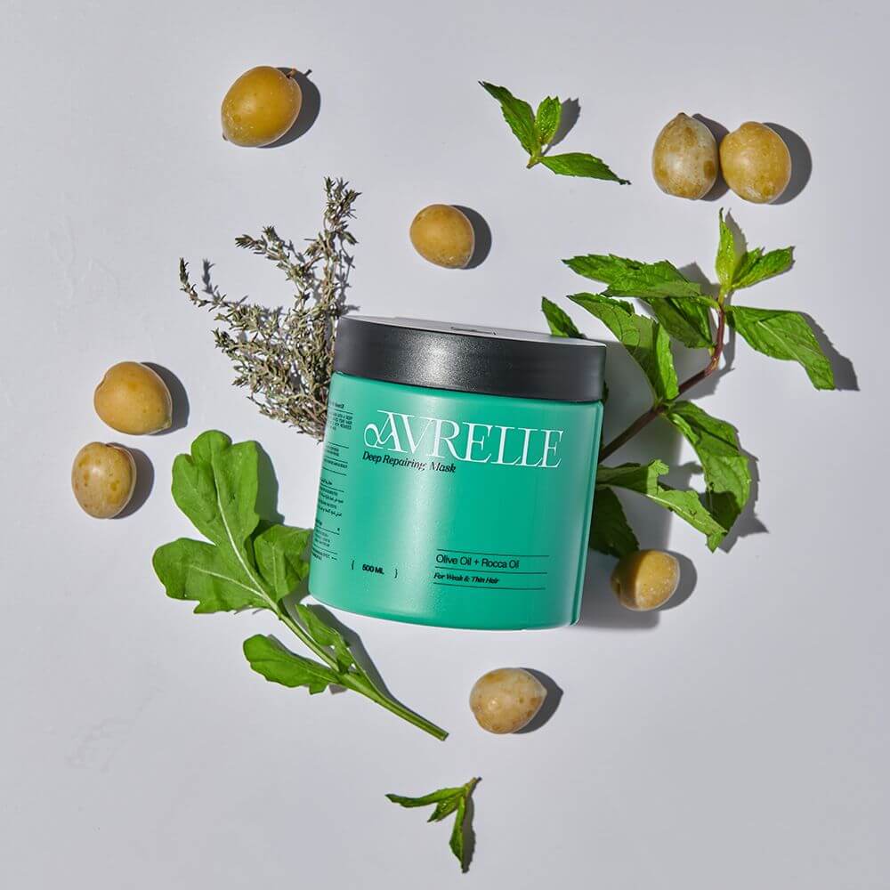 Avrelle Olive Oil & Rocca Oil Hair Mask – 500ml