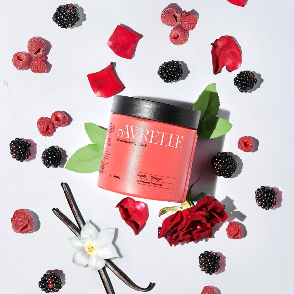 Avrelle Keratin & Collagen Hair Mask – 500ml