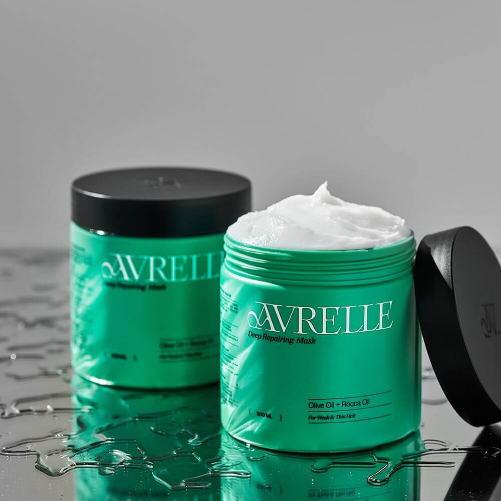 Avrelle Olive Oil & Rocca Oil Hair Mask – 500ml