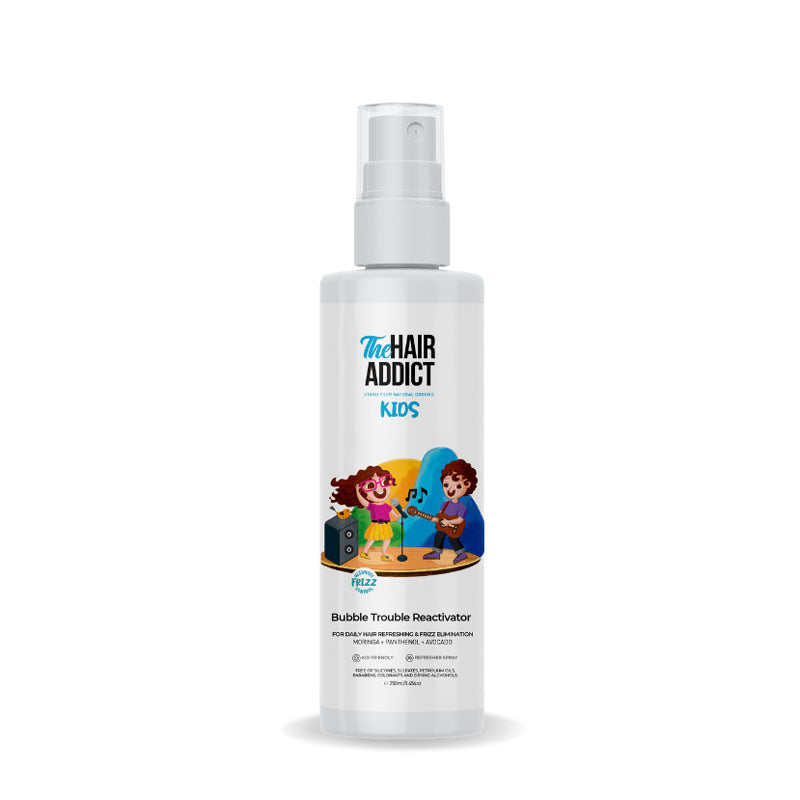The Hair Addict Kids Bubble Trouble Reactivator Spray - 250ml