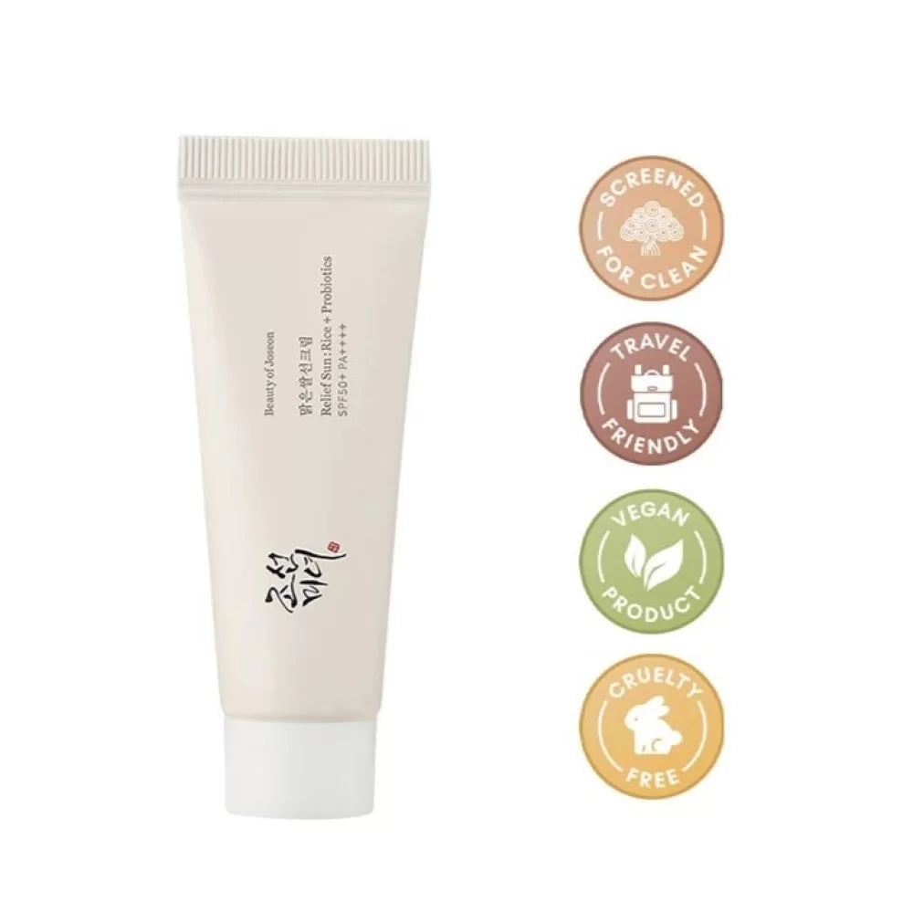 Beauty of Joseon Relief Sun Rice and Probiotics SPF 50+ Sunscreen Cream - 50ml