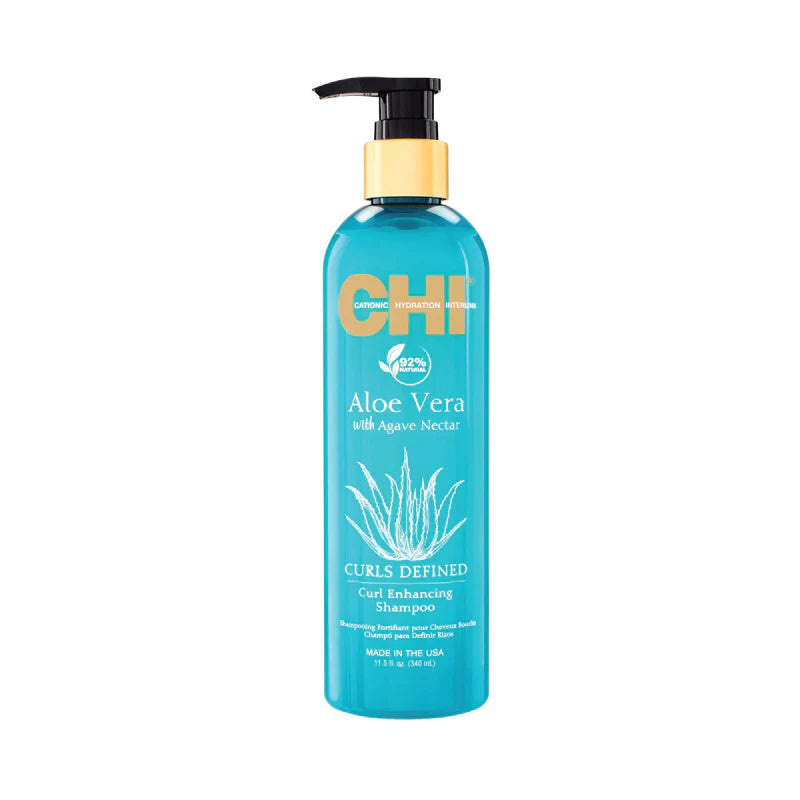 CHI Aloe Vera Curls Defined Curl Enhancing Shampoo - 340ml