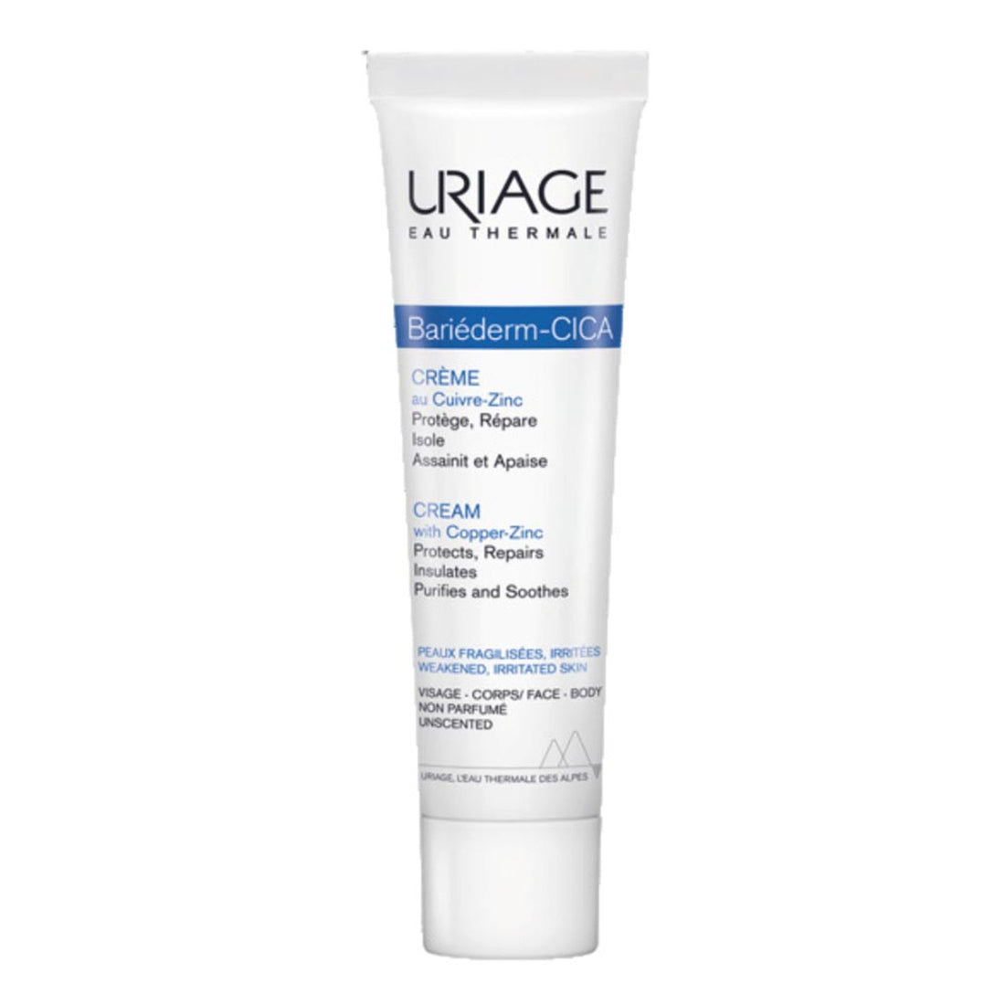 Uriage Bariederm Repairing Cica Cream With Copper Zinc - 40ml