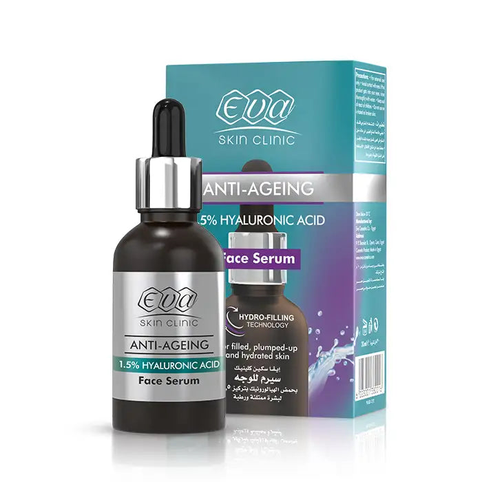 Eva Anti-Ageing 1.5% Hyaluronic Acid Face Serum – 30ml
