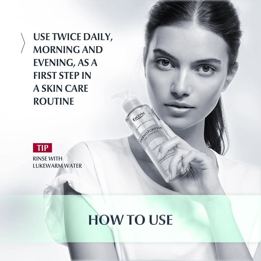 Eucerin Dermopurifyer Oil Control Cleansing Gel - 200ml