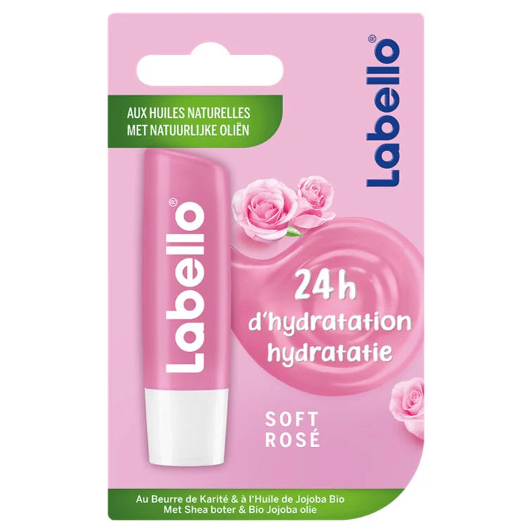 Labello Caring Beauty Pink lip balm - 4.8gm