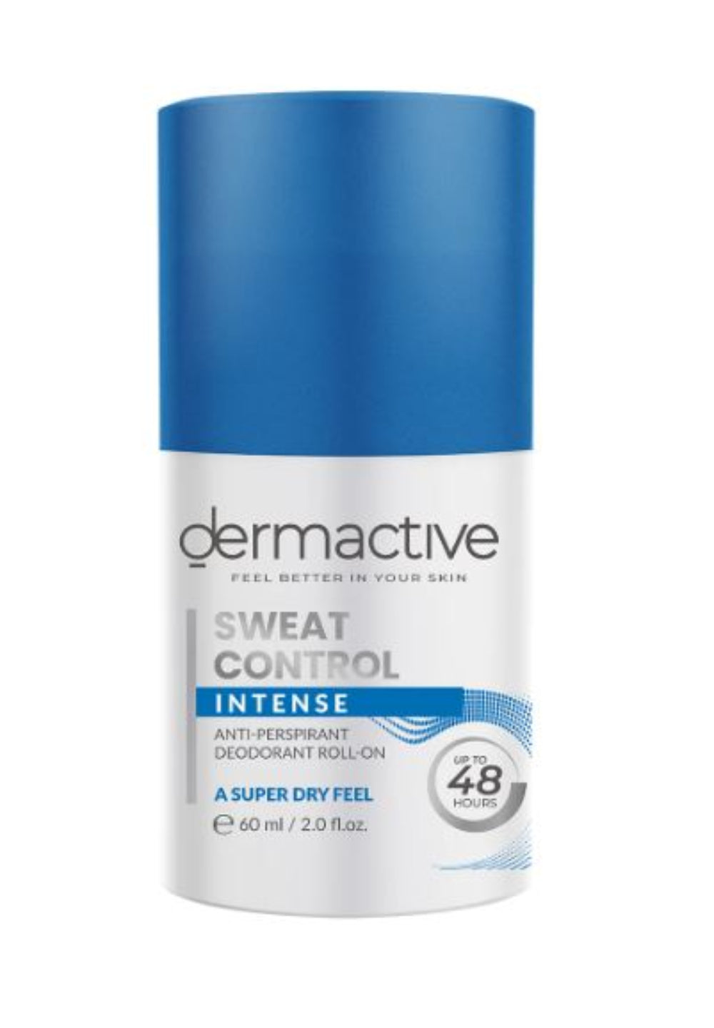 Dermactive Sweat Control Intense Roll On Deodorant - 60ml