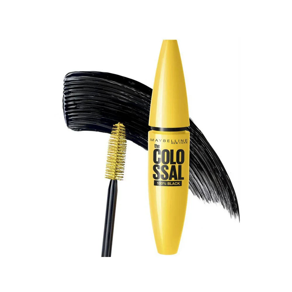 Maybelline Colossal 100% Black Mascara - 10.7ml