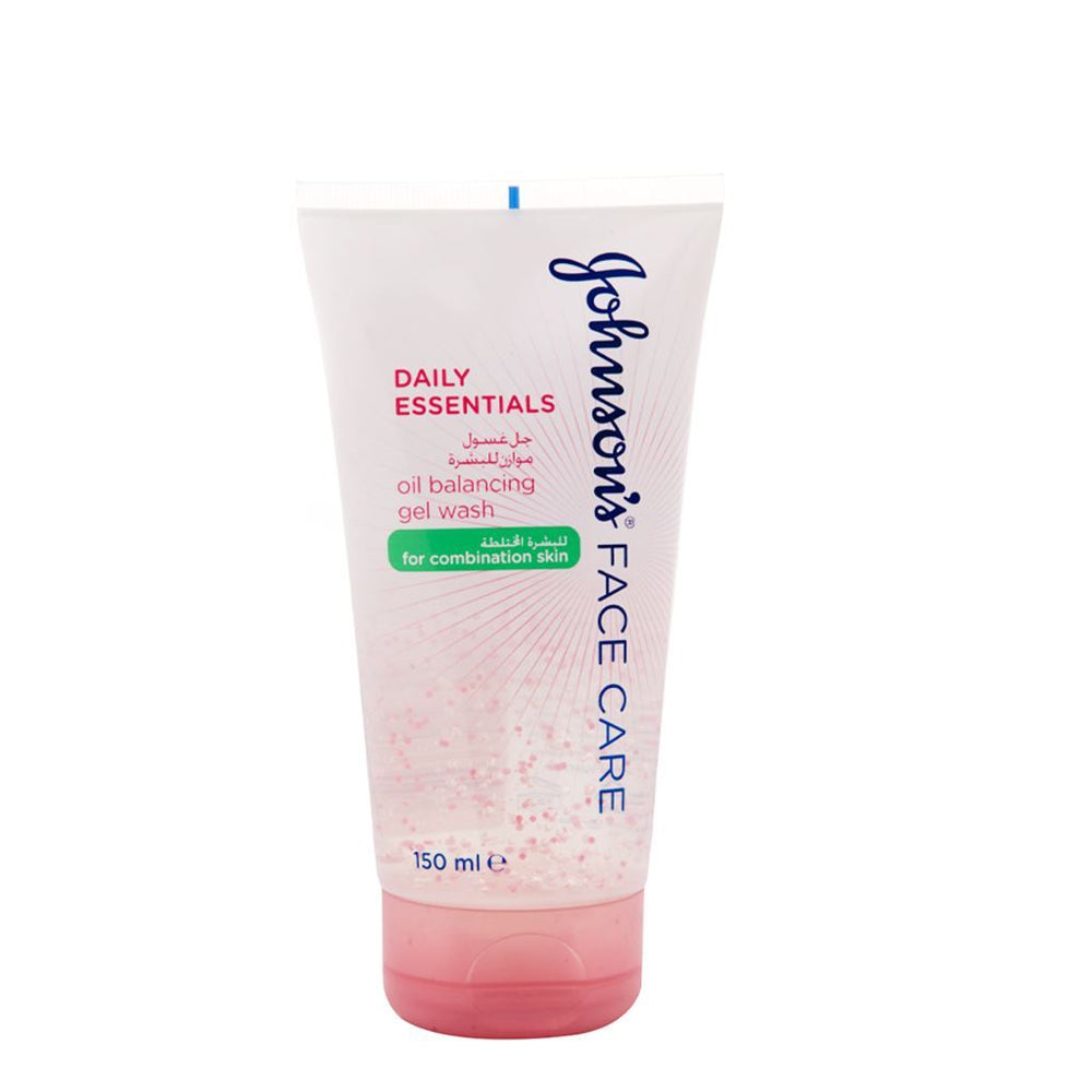 Johnsons Face Care Oil Balancing Gel Wash For Oily & Combination Skin - 150ml