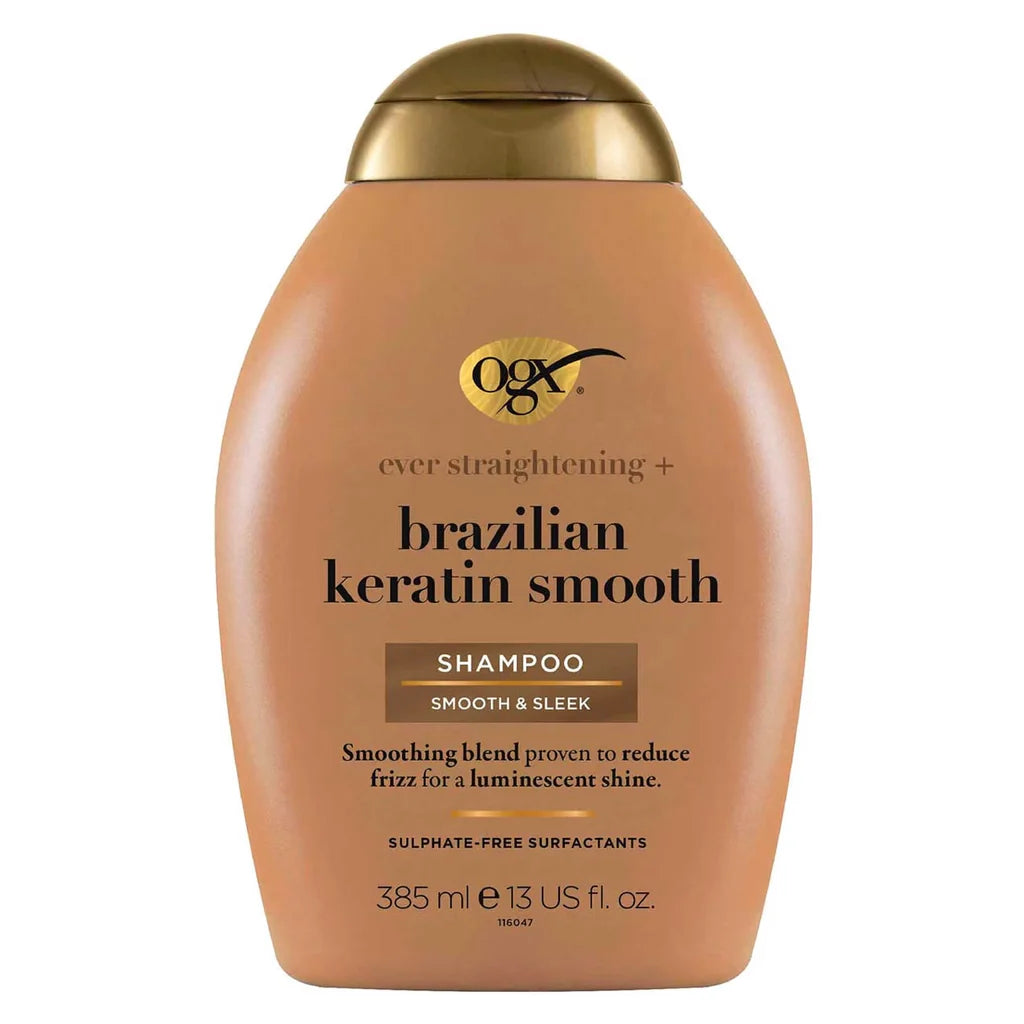 OGX Ever Straightening+ Brazilian Keratin Therapy Shampoo - 385ml