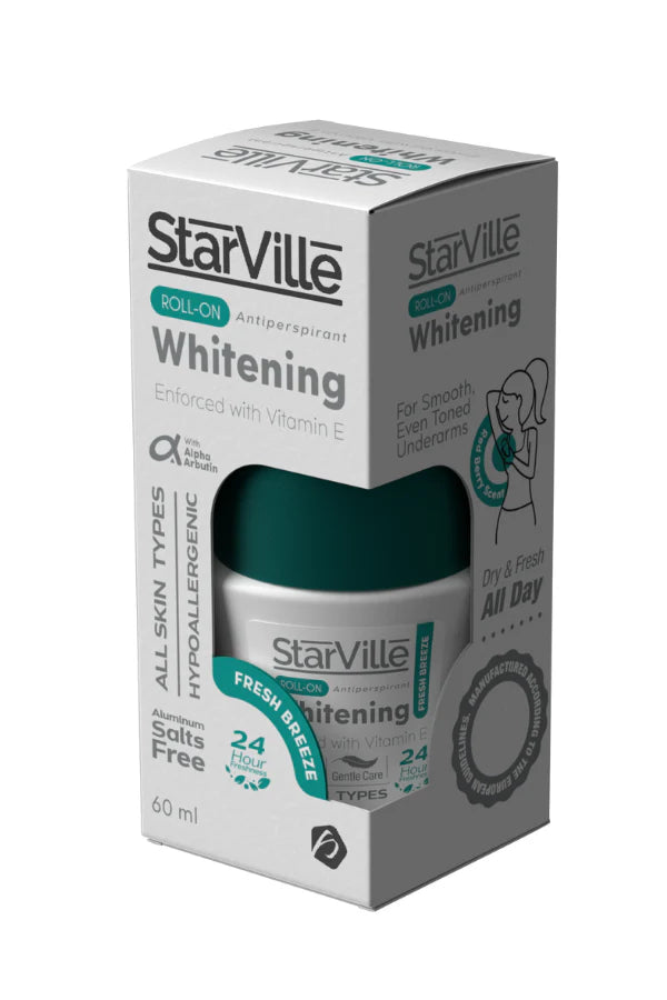 Starville Fresh Breeze Whitening Roll On – 60ml