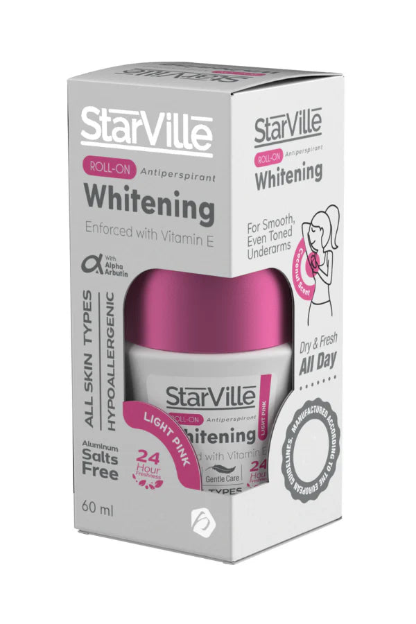 Starville Light Pink Whitening Roll-On - 60ml